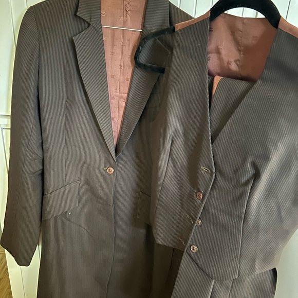 Brown Saddle Seat Show Suit Set Women’s Small - Picture 1 of 13